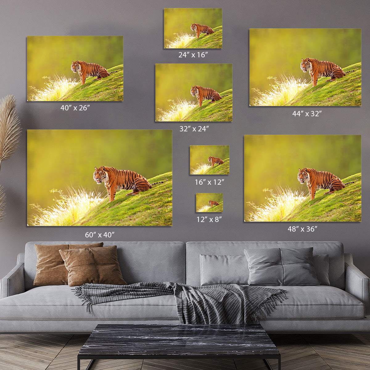 Beautiful Sumatran Tiger Canvas Print or Poster - Canvas Art Rocks - 7