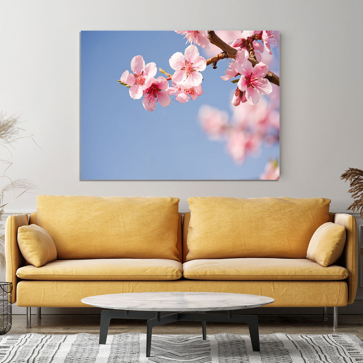 Beautiful colorful fresh spring flowers Canvas Print or Poster - Canvas Art Rocks - 4