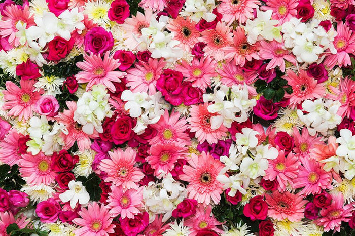Beautiful flowers for wedding Wall Mural Wallpaper