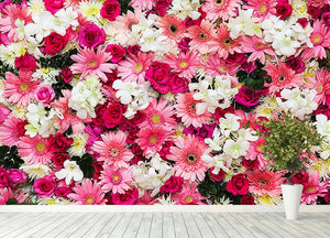 Beautiful flowers for wedding Wall Mural Wallpaper - Canvas Art Rocks - 4