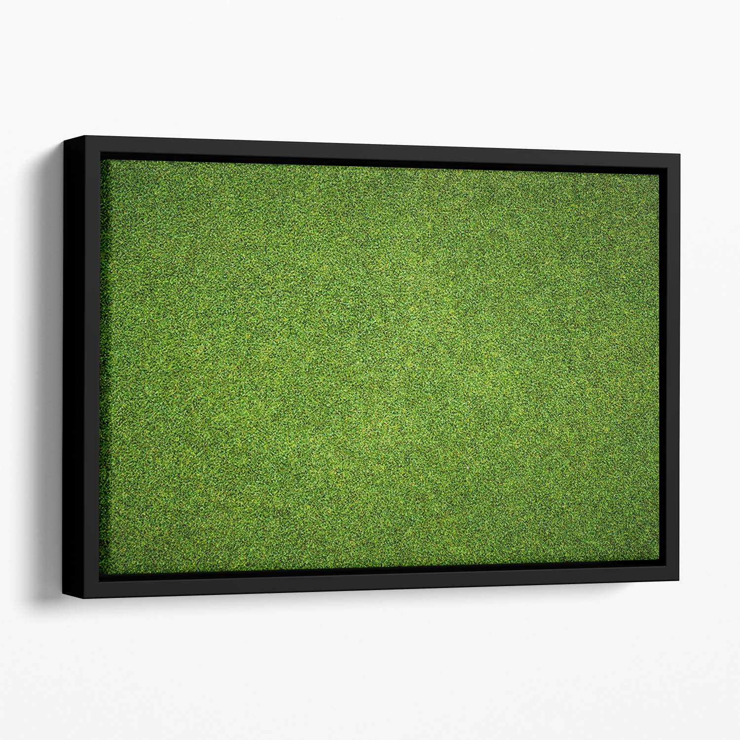Beautiful green grass Floating Framed Canvas
