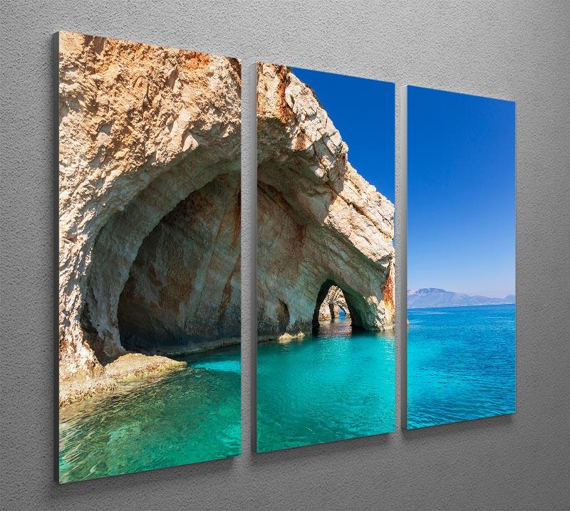 Beautiful sea landscapes 3 Split Panel Canvas Print - Canvas Art Rocks - 2