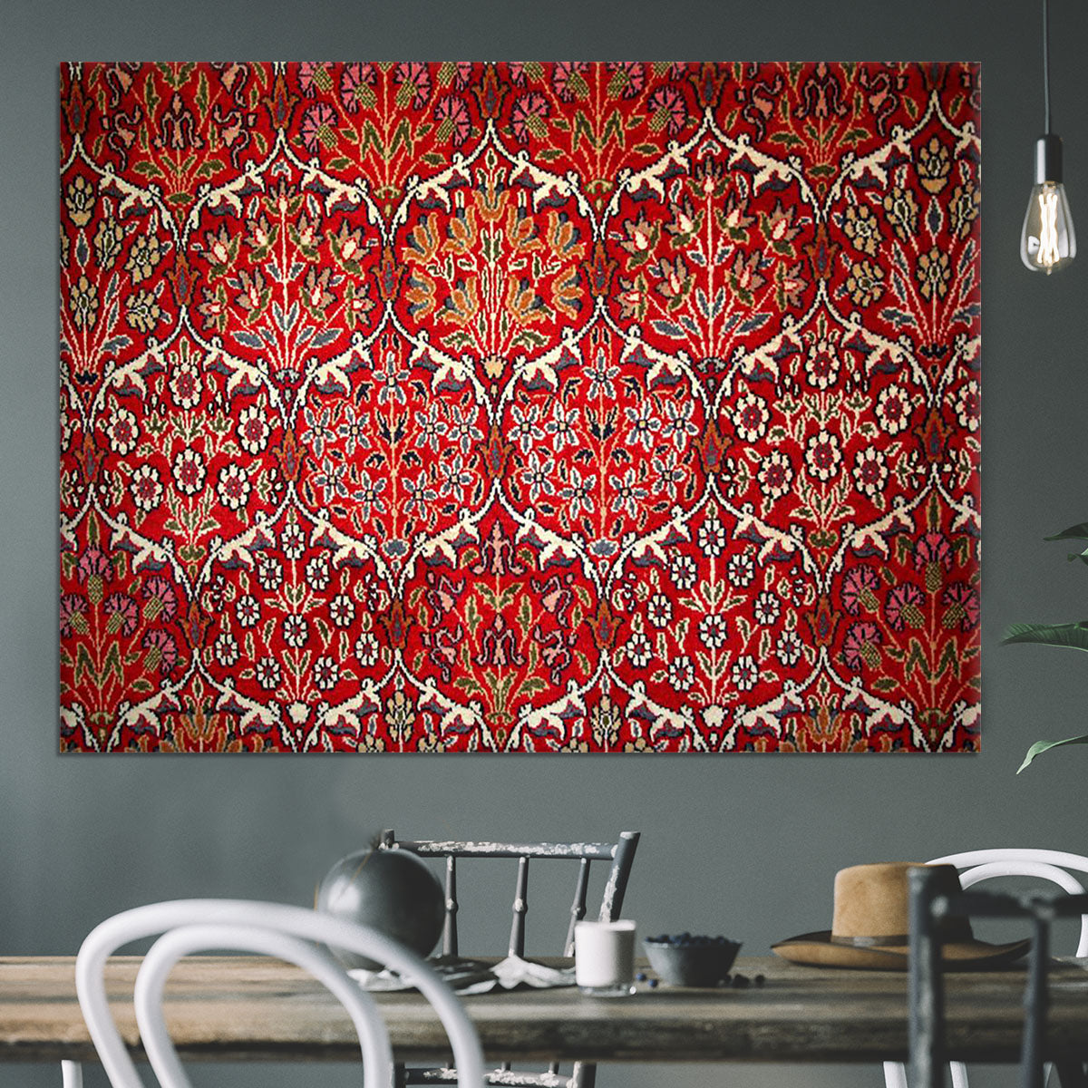 Beautiful turkish carpet Canvas Print or Poster - Canvas Art Rocks - 3