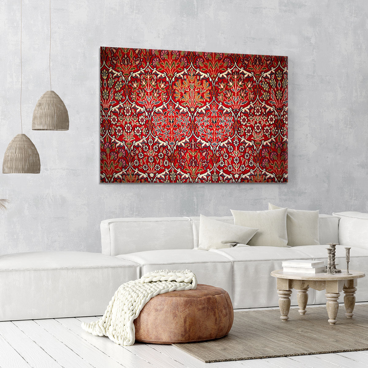 Beautiful turkish carpet Canvas Print or Poster - Canvas Art Rocks - 6