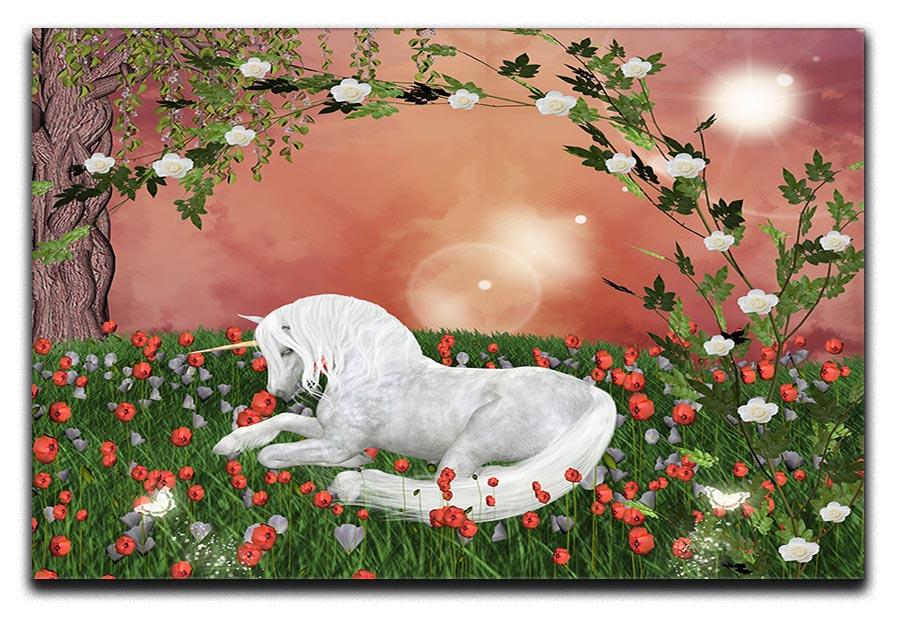 Beautiful unicorn Canvas Print or Poster  - Canvas Art Rocks - 1