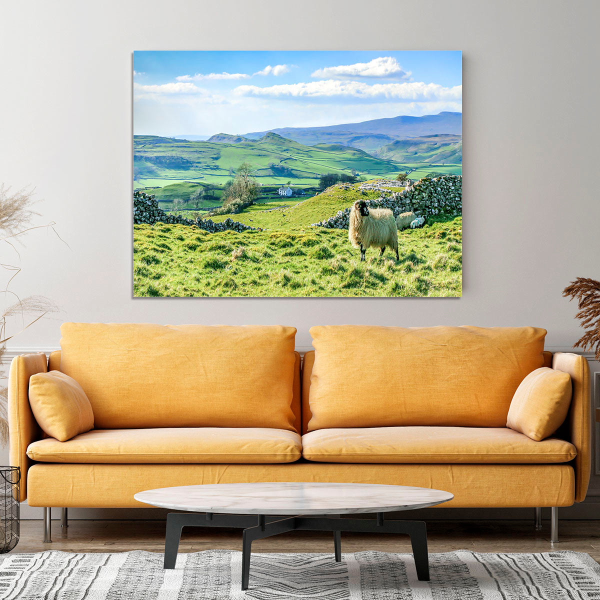Beautiful yorkshire dales landscape Canvas Print or Poster - Canvas Art Rocks - 4