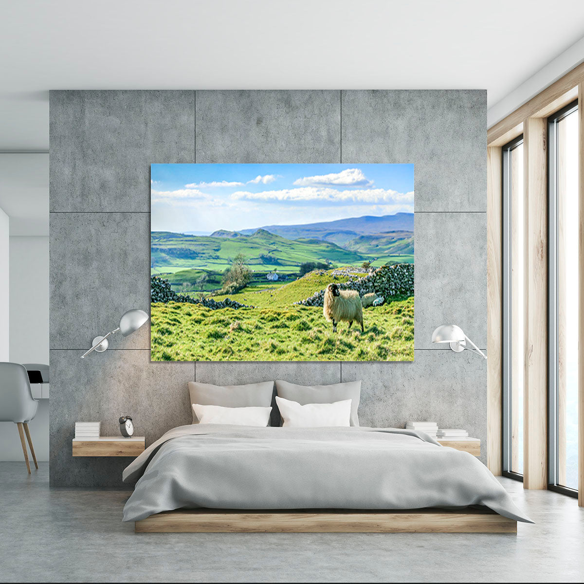 Beautiful yorkshire dales landscape Canvas Print or Poster - Canvas Art Rocks - 5
