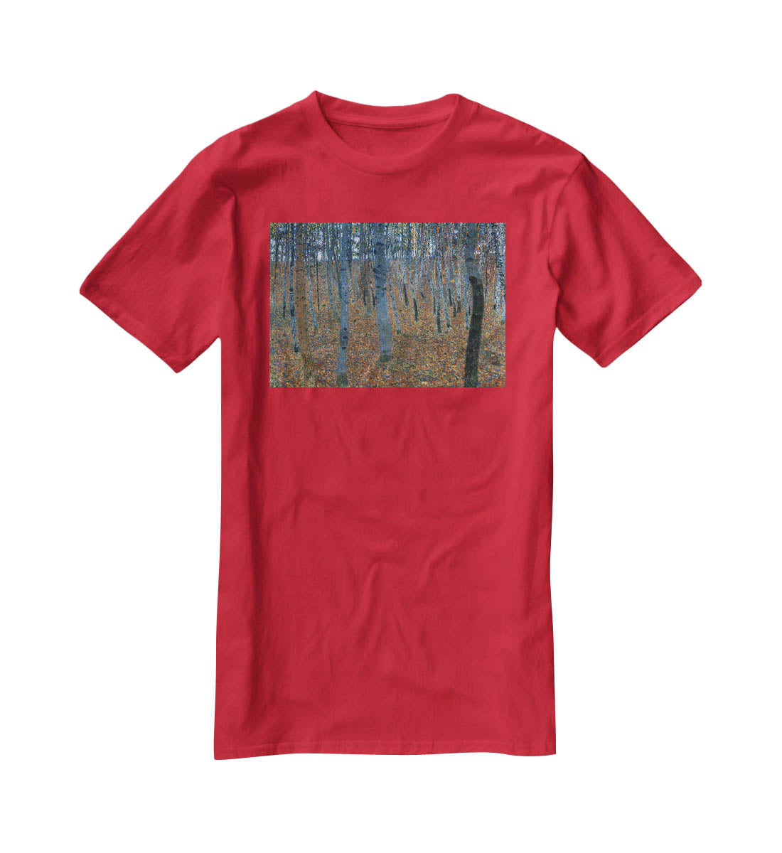 Beech Grove I by Klimt T-Shirt - Canvas Art Rocks - 4