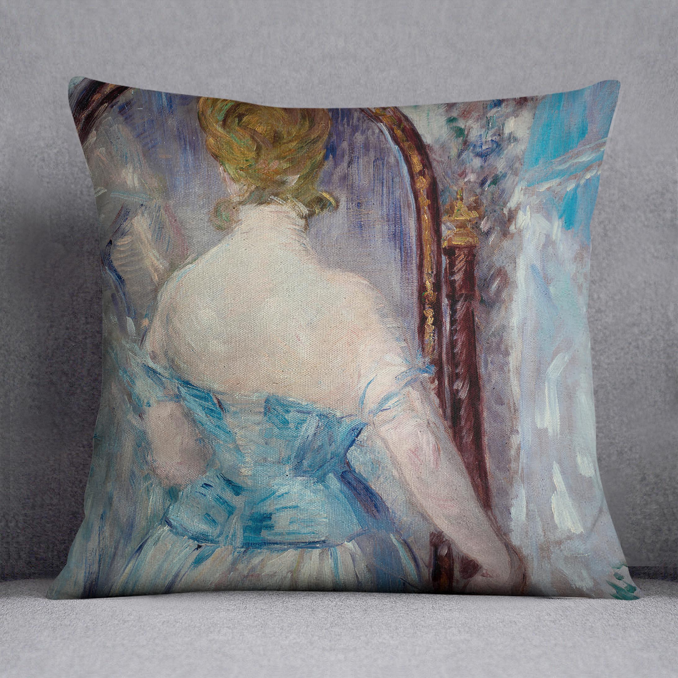 Before the Mirror by Manet Cushion