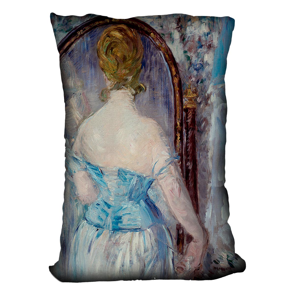 Before the Mirror by Manet Cushion
