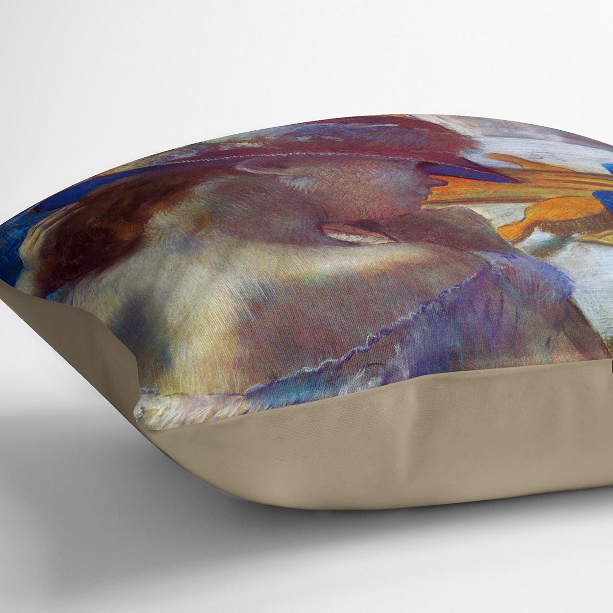 Before the mirror by Degas Cushion