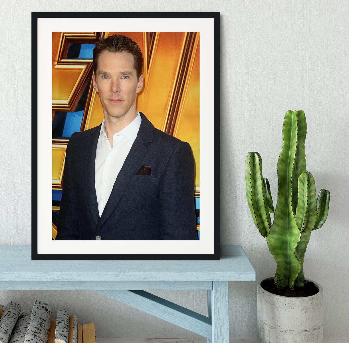 Benedict Cumberbatch Framed Print - Canvas Art Rocks - 1