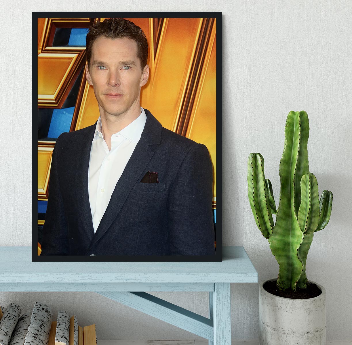 Benedict Cumberbatch Framed Print - Canvas Art Rocks - 2