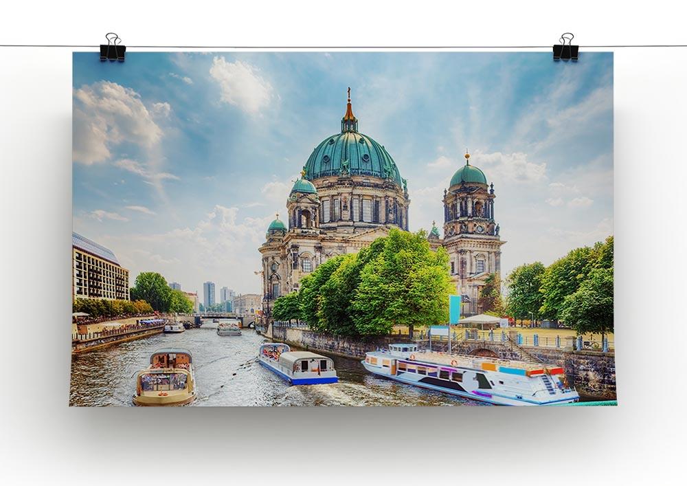 Berlin Cathedral Berliner Dom Canvas Print or Poster - Canvas Art Rocks - 2