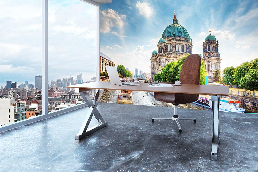 Berlin Cathedral Berliner Dom Wall Mural Wallpaper - Canvas Art Rocks - 3