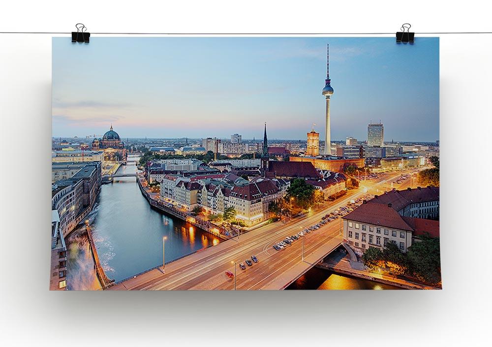 Berlin skyline Canvas Print or Poster - Canvas Art Rocks - 2