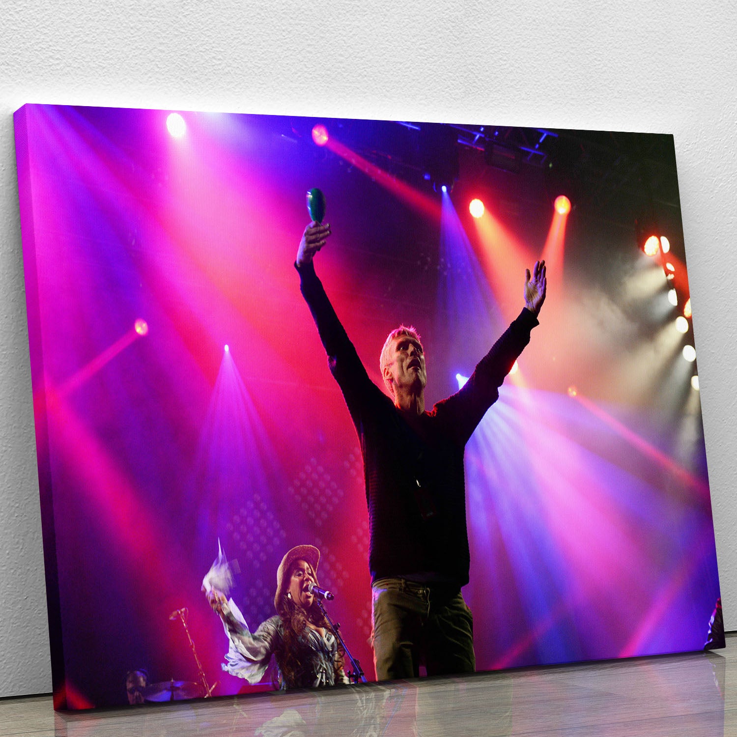 Bez of the Happy Mondays Canvas Print or Poster