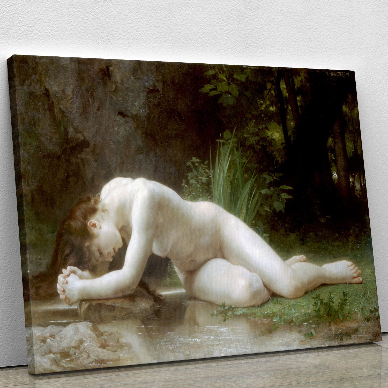 Biblis By Bouguereau Canvas Print or Poster - Canvas Art Rocks - 1