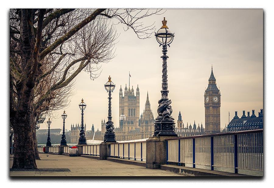 Big Ben and Houses of parliament Canvas Print or Poster  - Canvas Art Rocks - 1