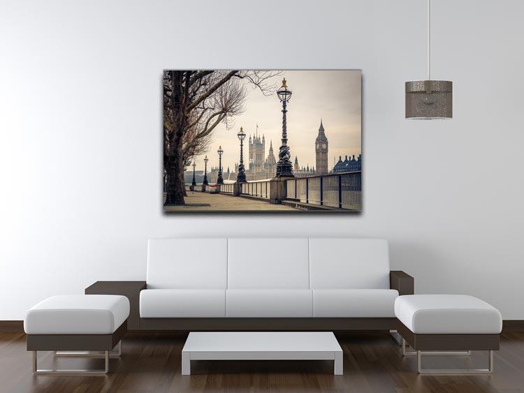 Big Ben and Houses of parliament Canvas Print or Poster - Canvas Art Rocks - 4