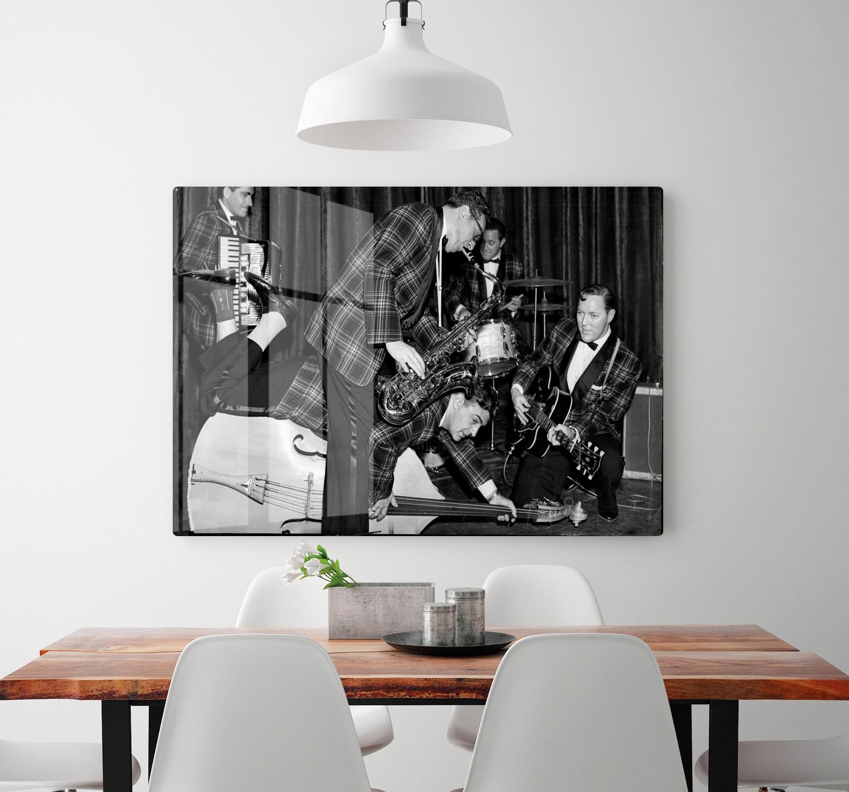 Bill Haley and The Comets going crazy HD Metal Print