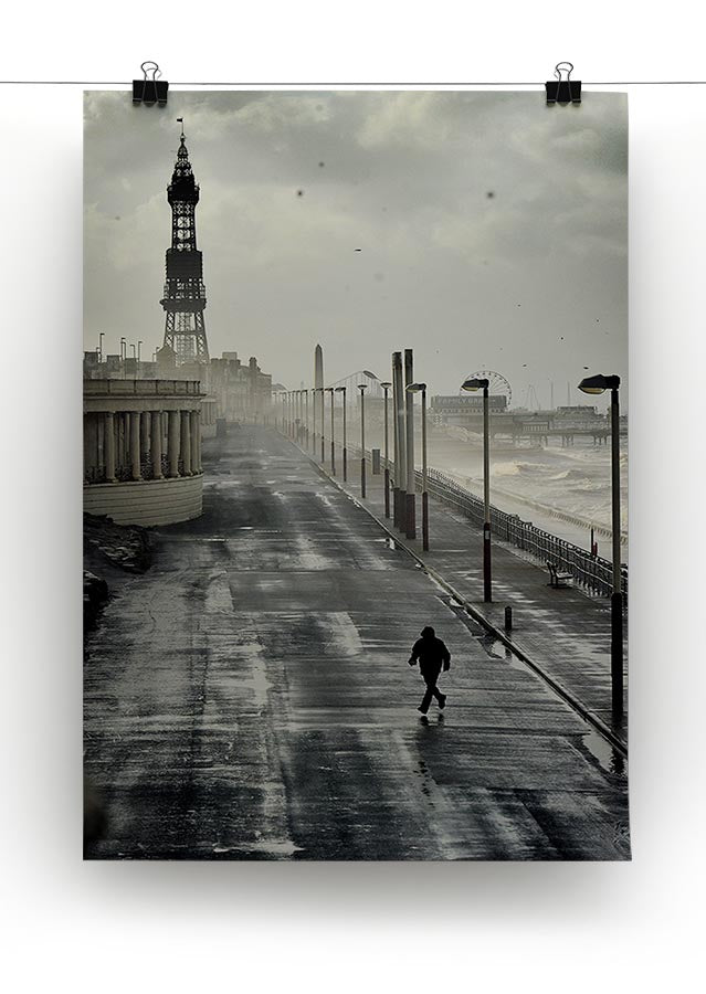 Blackpool Storm Canvas Print or Poster - Canvas Art Rocks - 2