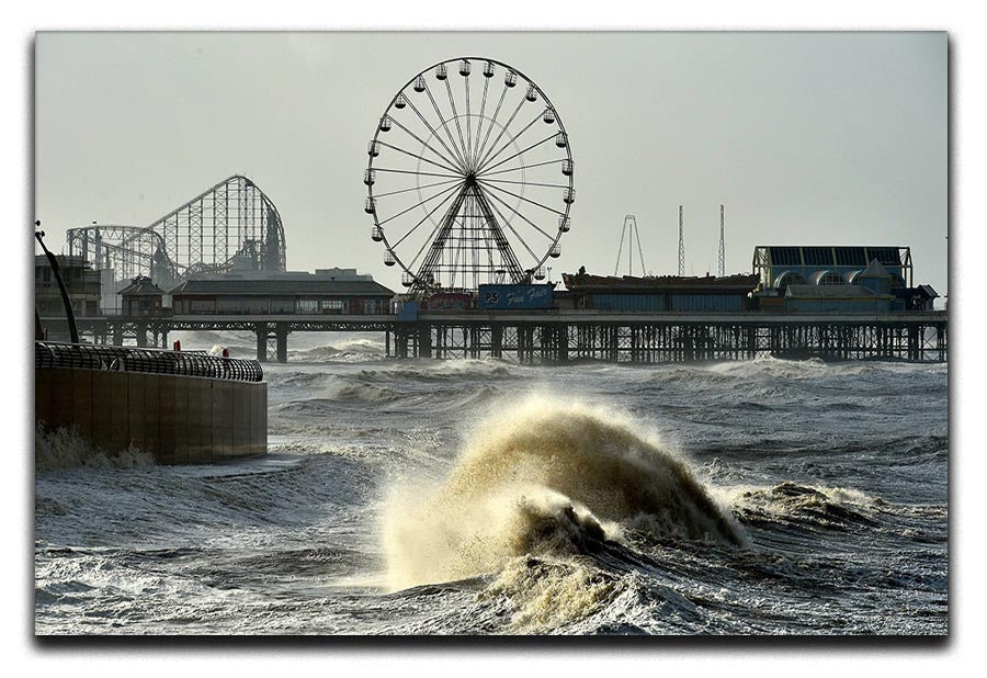 Blackpool after the storm Canvas Print or Poster - Canvas Art Rocks - 1