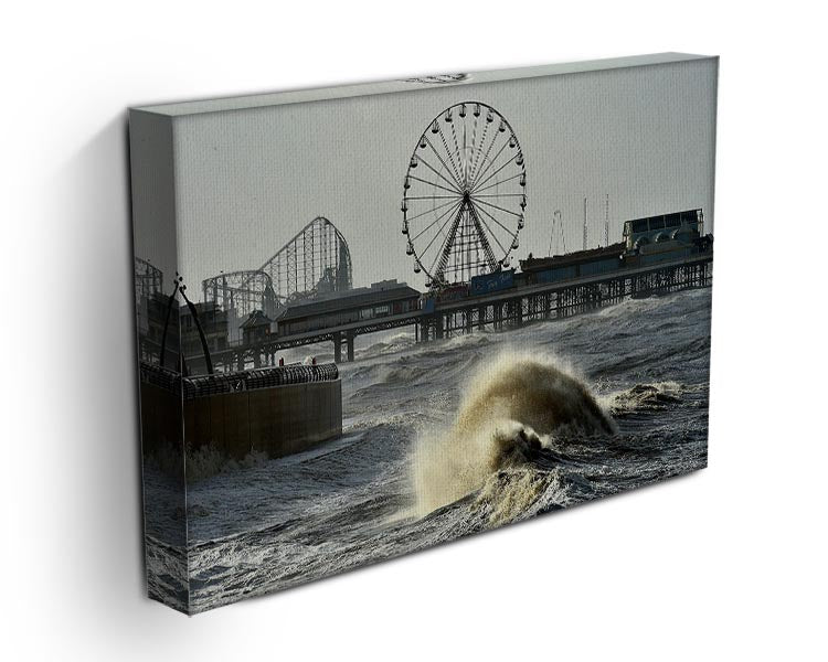 Blackpool after the storm Canvas Print or Poster - Canvas Art Rocks - 3