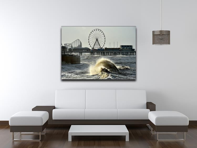 Blackpool after the storm Canvas Print or Poster - Canvas Art Rocks - 4