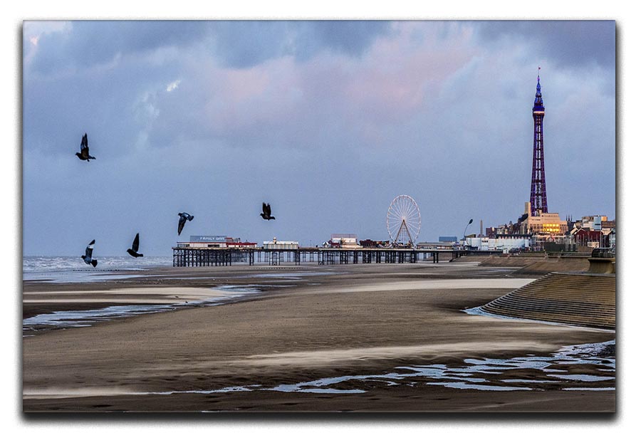 Blackpool view Canvas Print or Poster - Canvas Art Rocks - 1