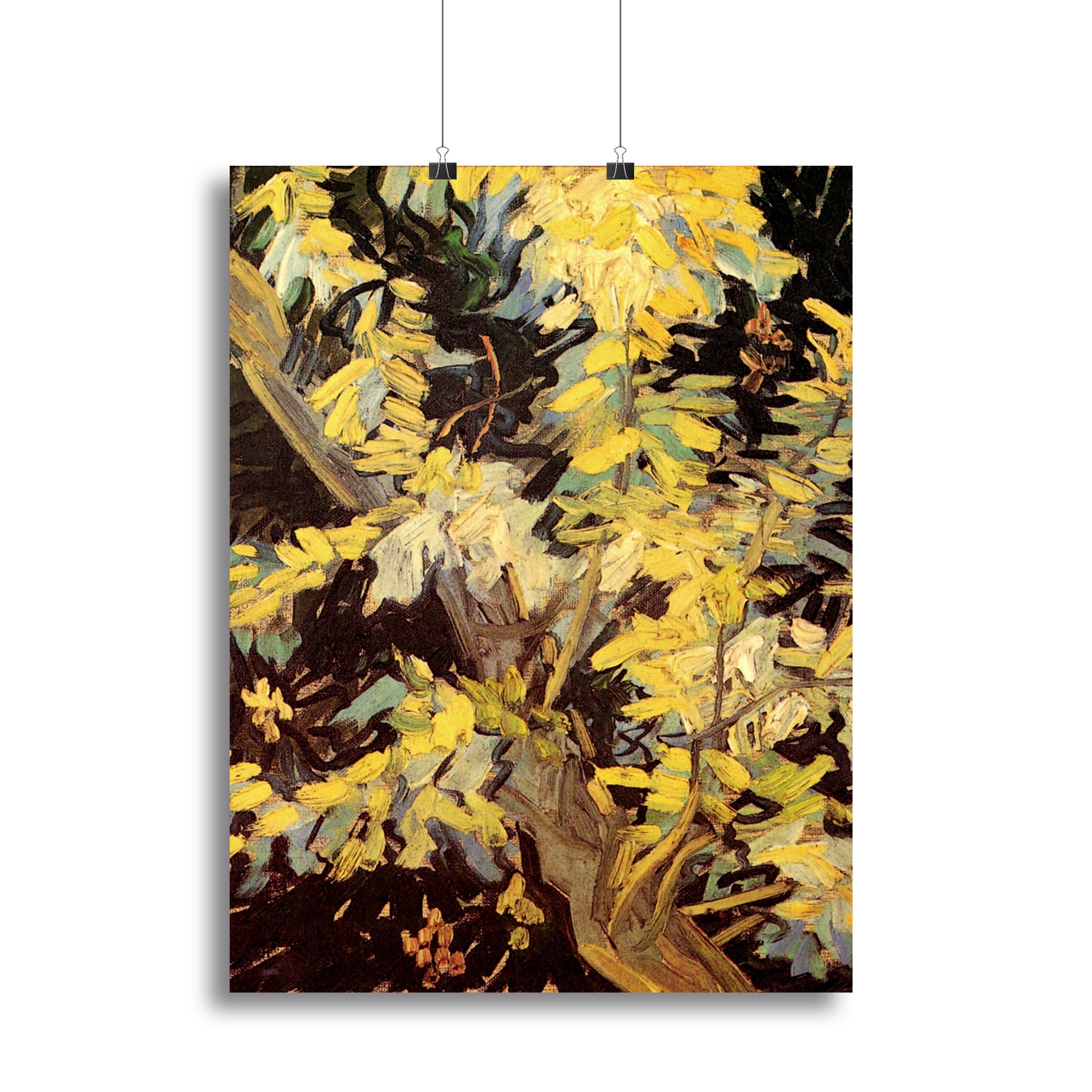 Blossoming Acacia Branches by Van Gogh Canvas Print or Poster - Canvas Art Rocks - 2