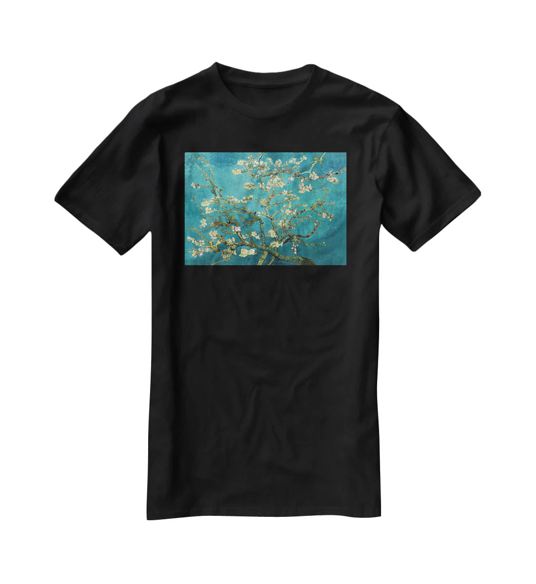 Blossoming Almond Tree by Van Gogh T-Shirt - Canvas Art Rocks - 1