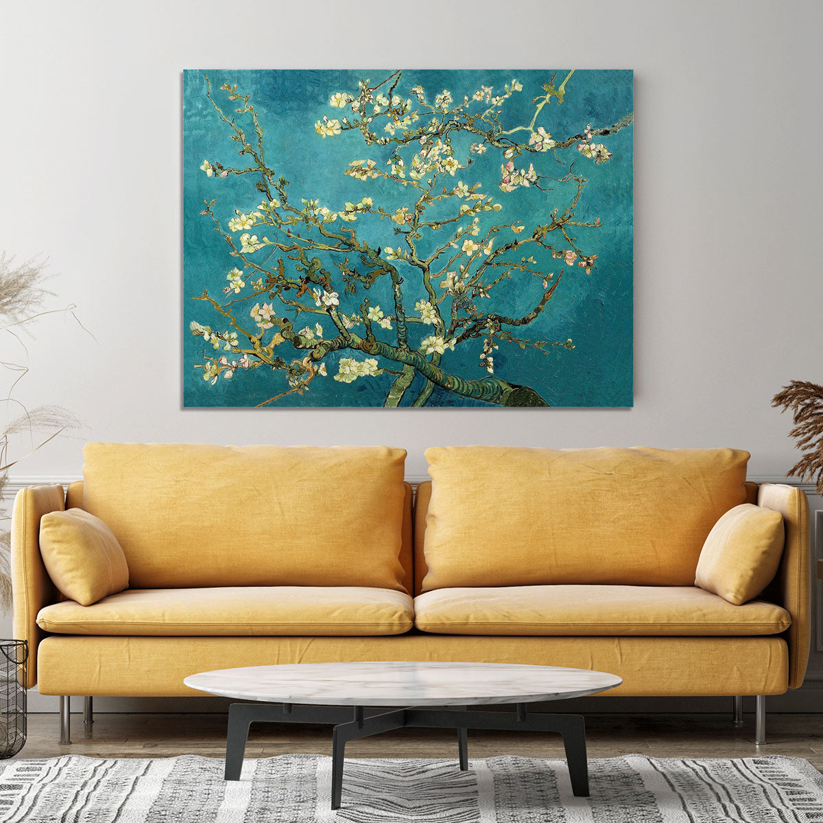 Blossoming Almond Tree by Van Gogh Canvas Print or Poster - Canvas Art Rocks - 4