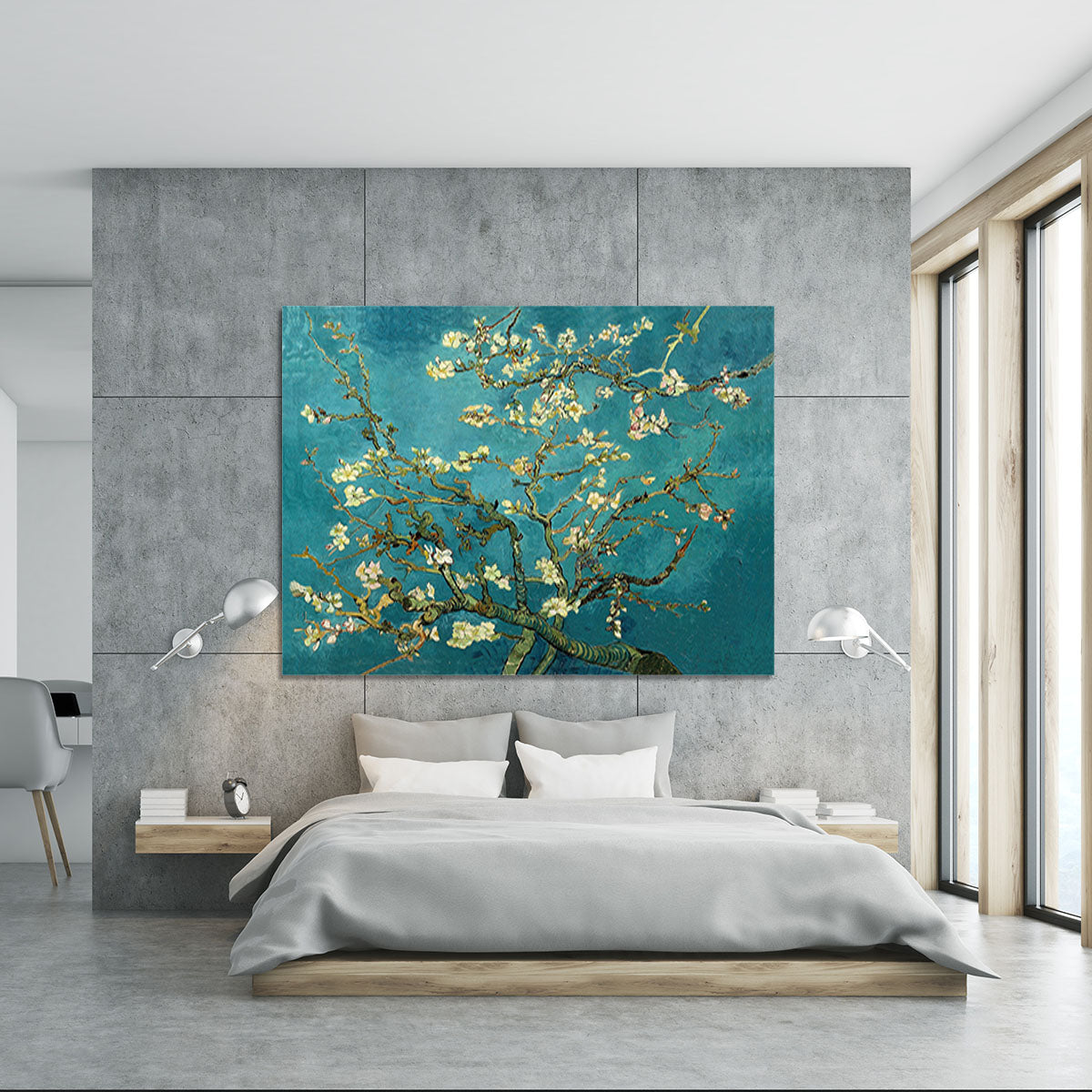 Blossoming Almond Tree by Van Gogh Canvas Print or Poster - Canvas Art Rocks - 5