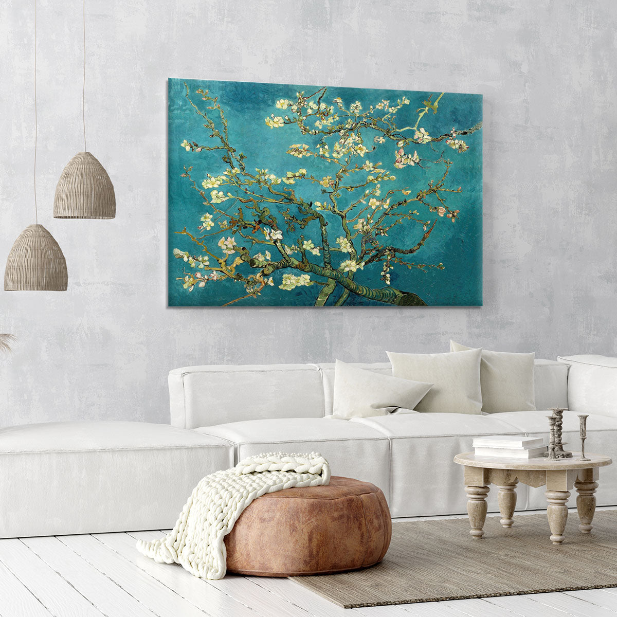 Blossoming Almond Tree by Van Gogh Canvas Print or Poster - Canvas Art Rocks - 6