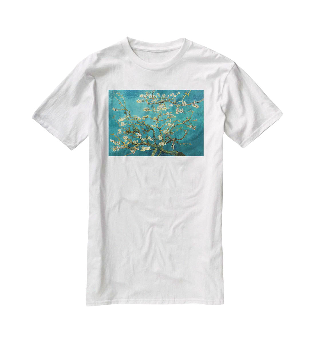 Blossoming Almond Tree by Van Gogh T-Shirt - Canvas Art Rocks - 5