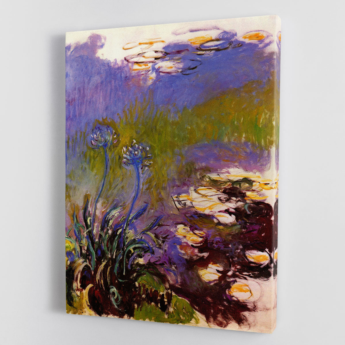 Blue Tuberosen by Monet Canvas Print or Poster - Canvas Art Rocks - 1