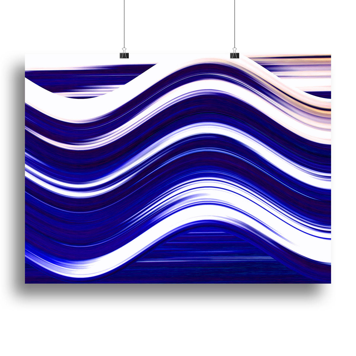 Blue Wave Canvas Print or Poster - Canvas Art Rocks - 2