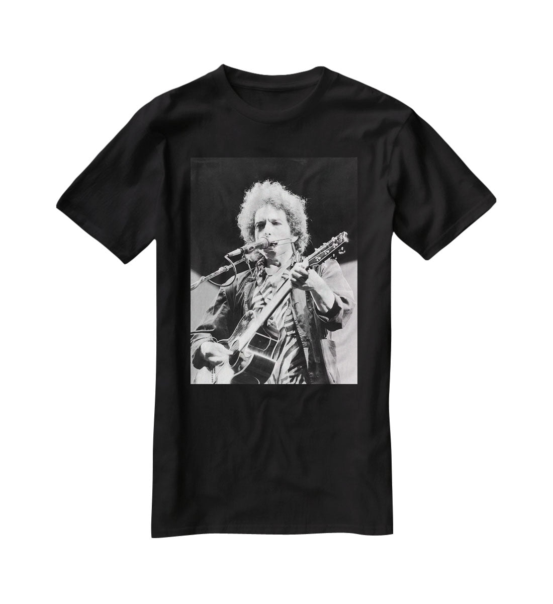 Bob Dylan 1984 T-Shirt - Canvas Art Rocks - 1