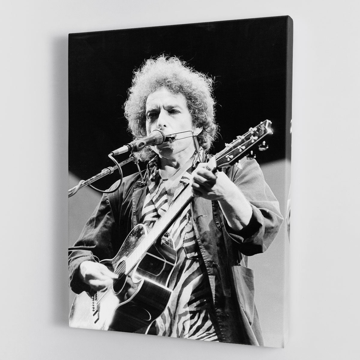 Bob Dylan 1984 Canvas Print or Poster - Canvas Art Rocks - 1