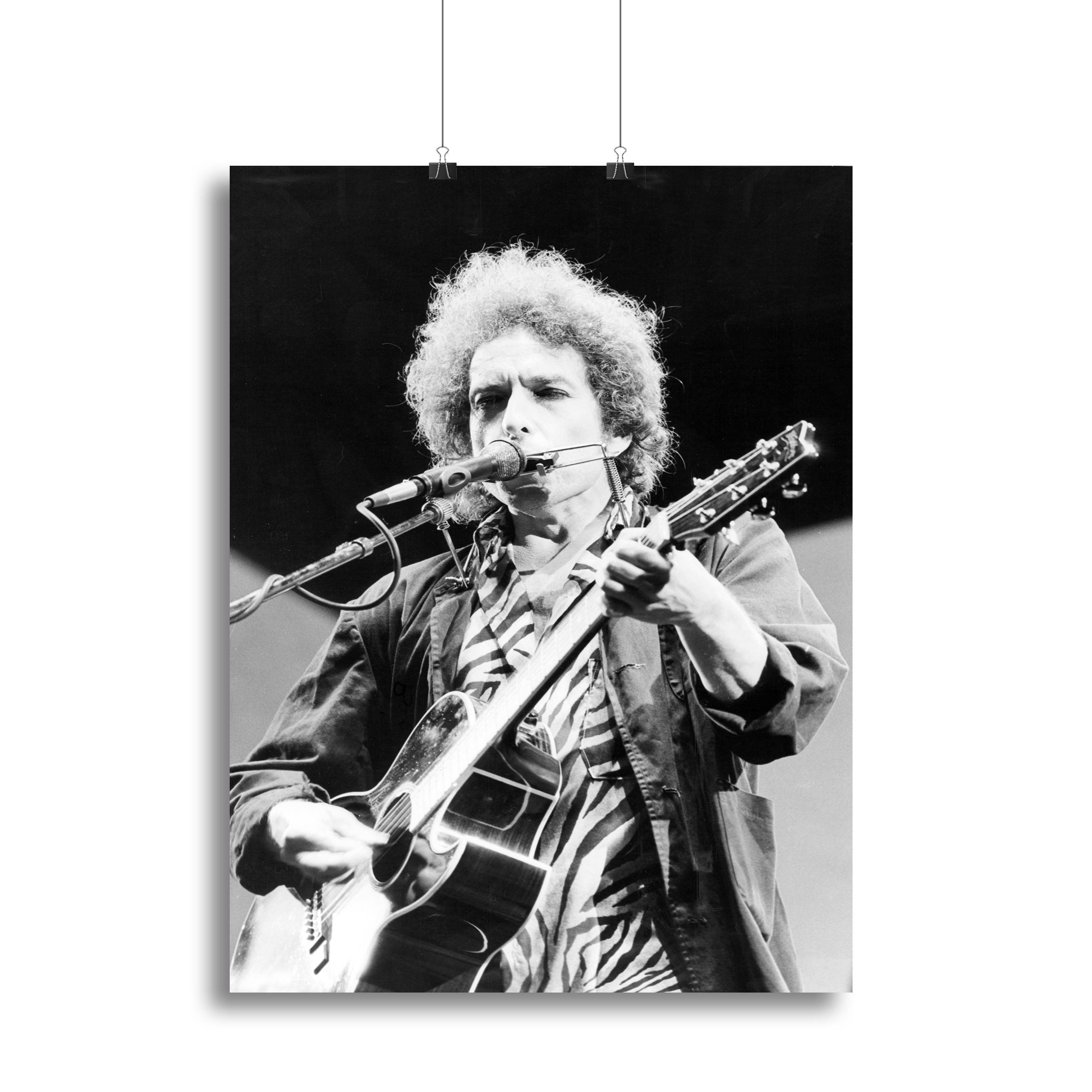 Bob Dylan 1984 Canvas Print or Poster - Canvas Art Rocks - 2
