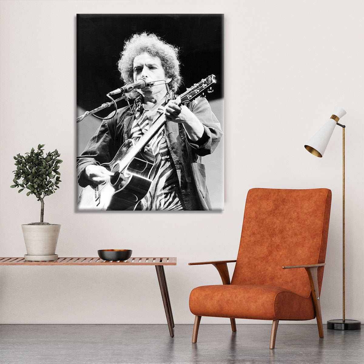 Bob Dylan 1984 Canvas Print or Poster - Canvas Art Rocks - 6