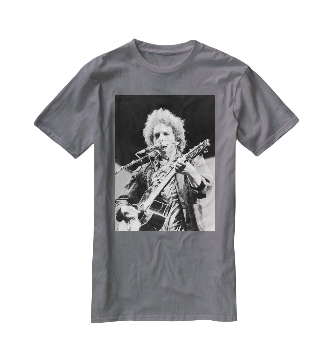 Bob Dylan 1984 T-Shirt - Canvas Art Rocks - 3