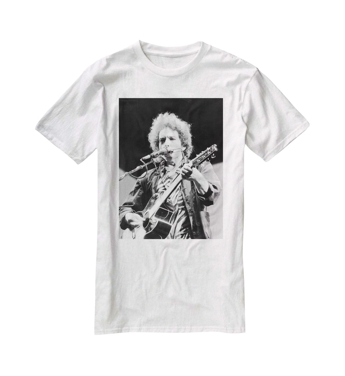 Bob Dylan 1984 T-Shirt - Canvas Art Rocks - 5