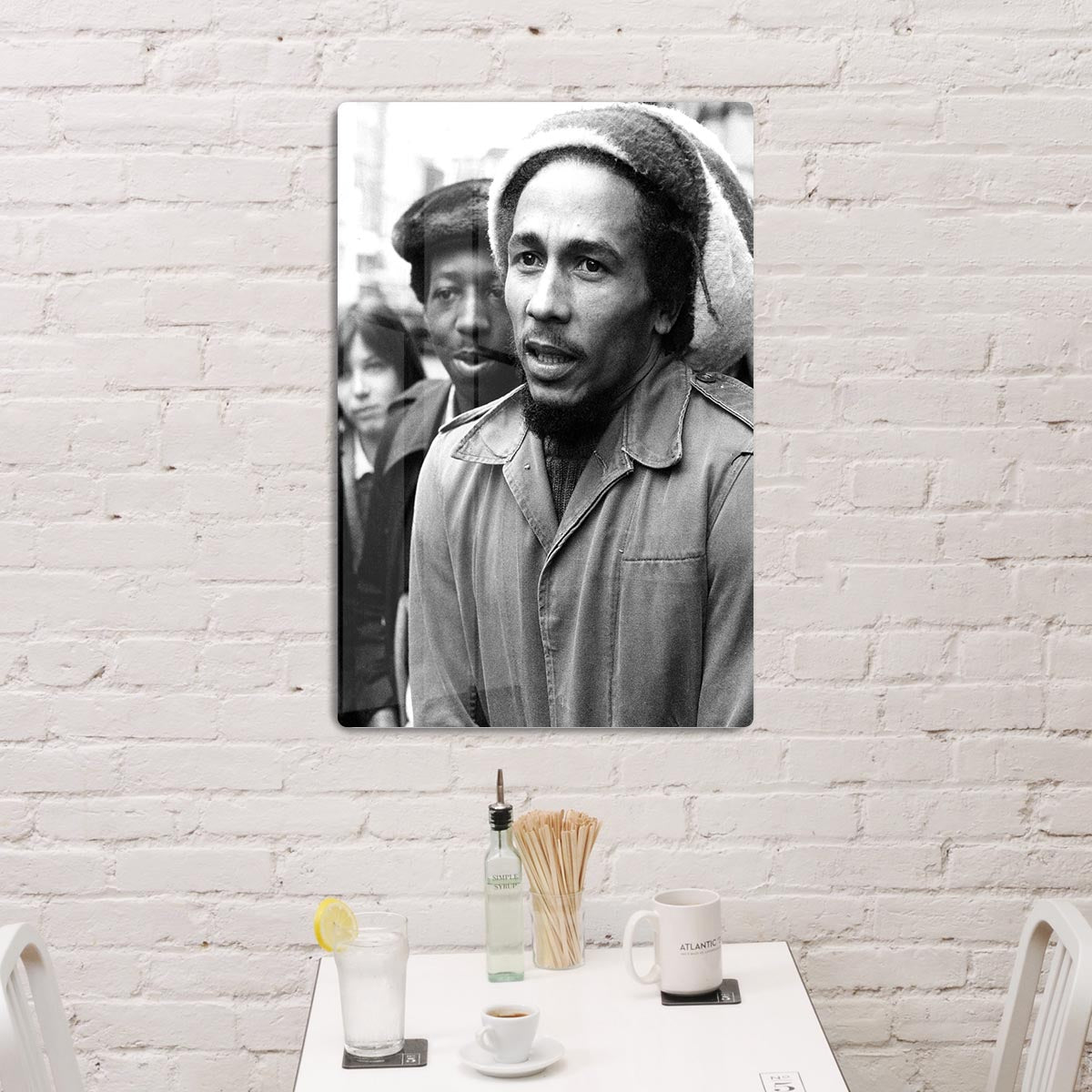 Bob Marley in London HD Metal Print