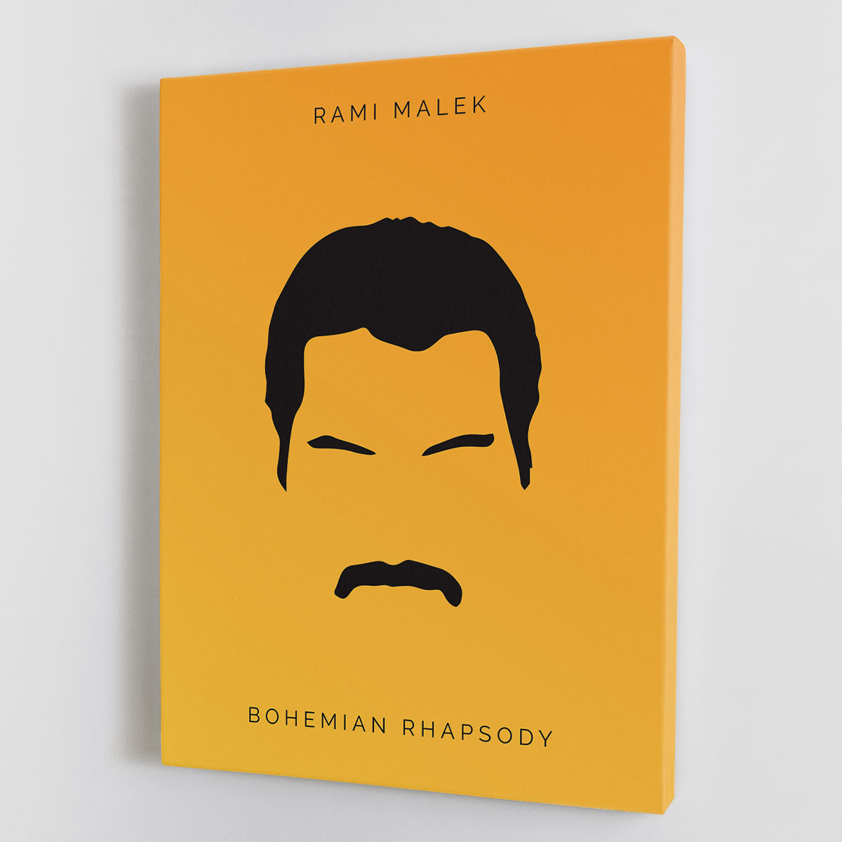 Bohemian Rhapsody Rami Malek Minimal Movie Canvas Print or Poster - Canvas Art Rocks - 1