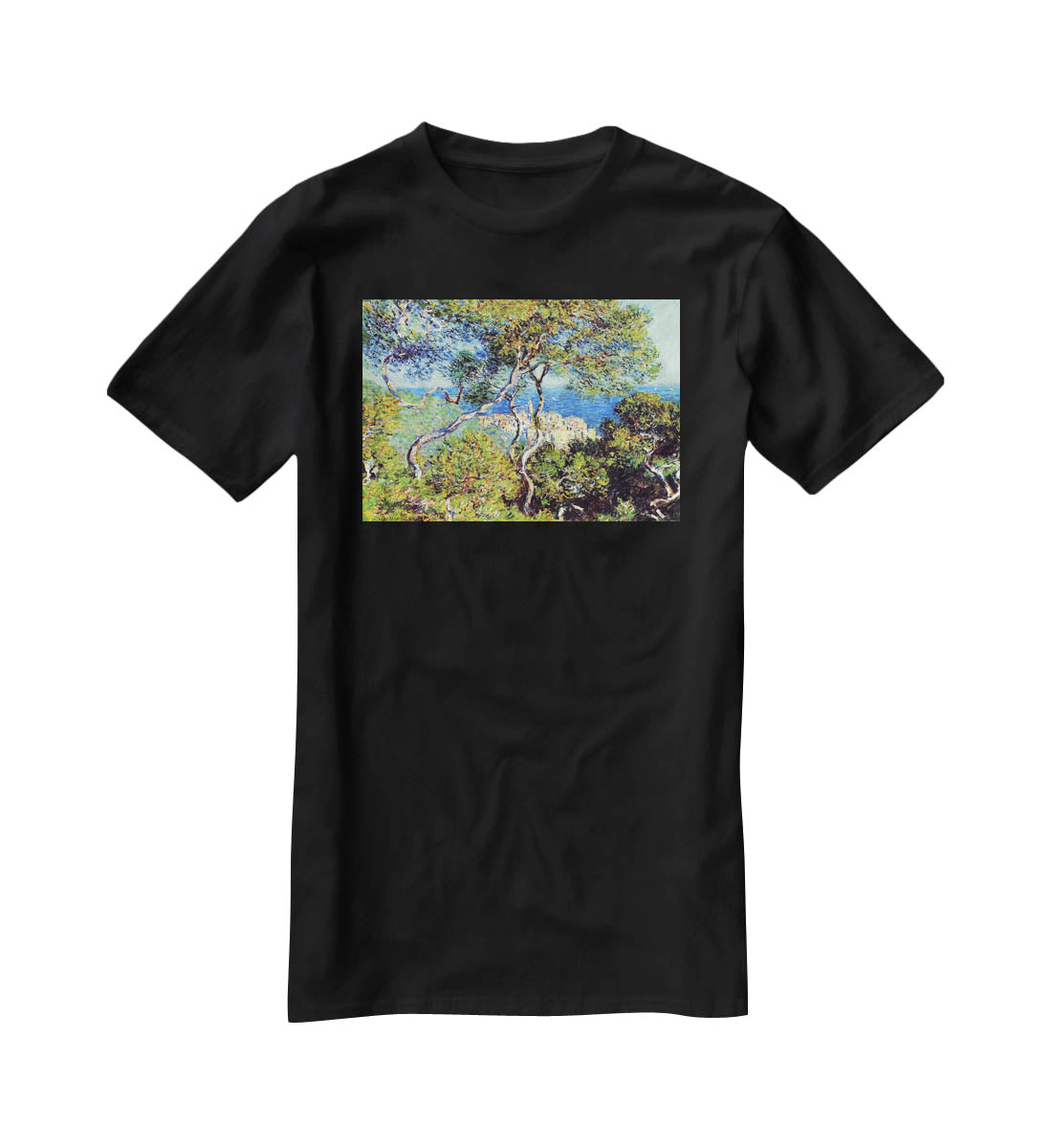 Bordighera by Monet T-Shirt - Canvas Art Rocks - 1