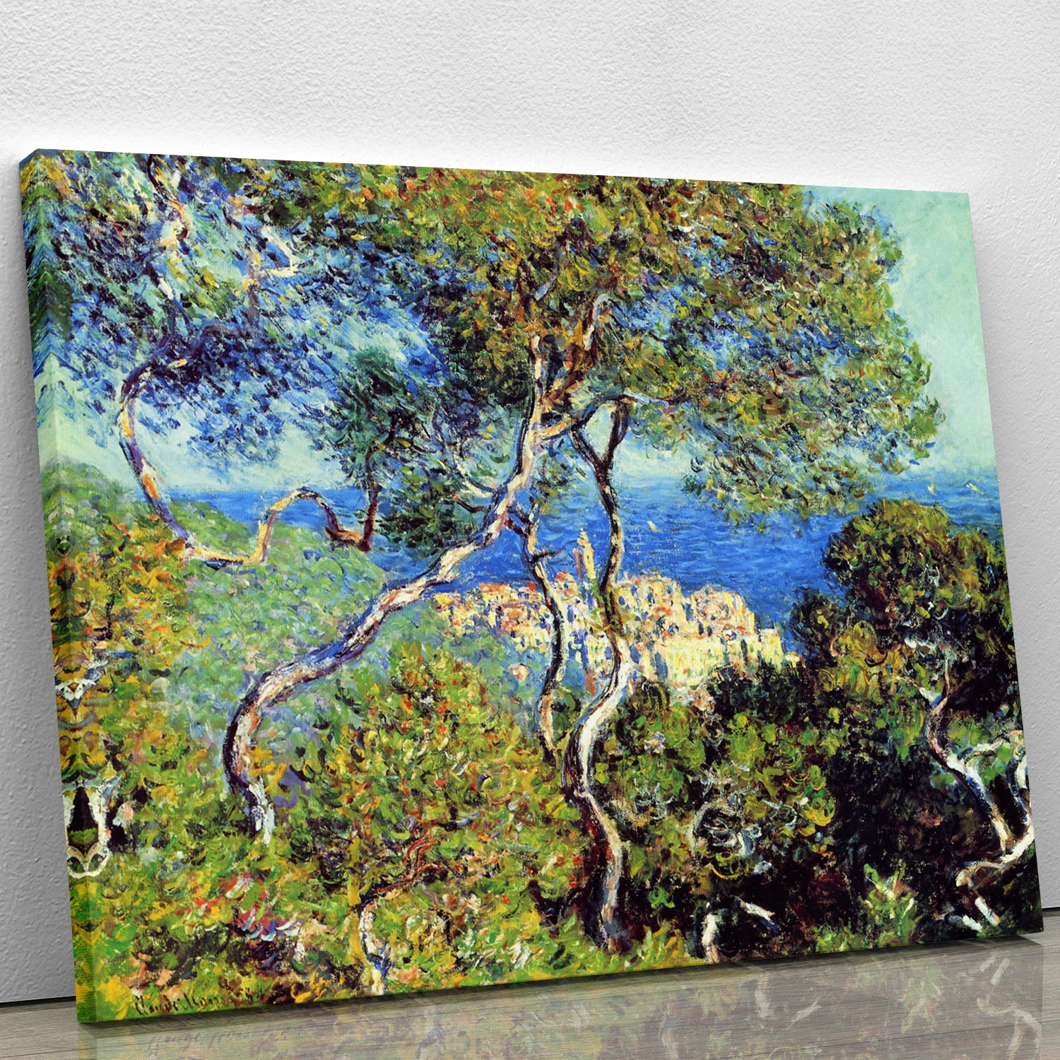 Bordighera by Monet Canvas Print or Poster - Canvas Art Rocks - 1