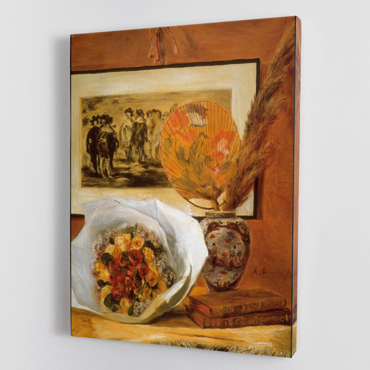 Bouquet by Renoir Canvas Print or Poster - Canvas Art Rocks - 1