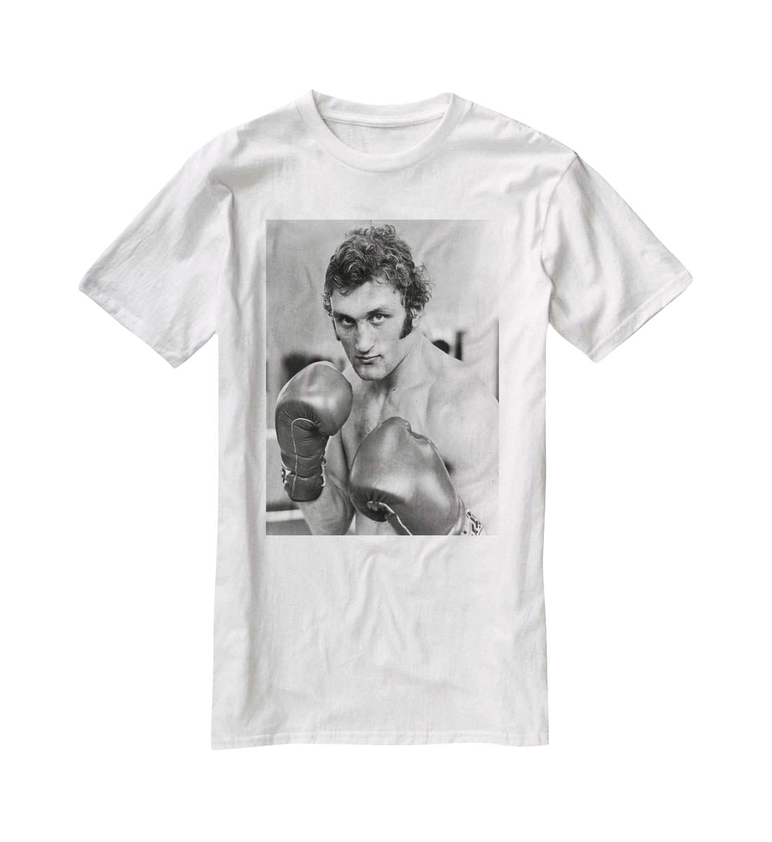 Boxer Joe Bugner T-Shirt - Canvas Art Rocks - 5